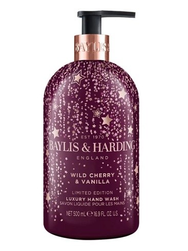 Tek. mýdlo Baylis&Harding 500ml třešeň a vanilka - Kosmetika Hygiena a ochrana pro ruce Tekutá mýdla s pumpičkou